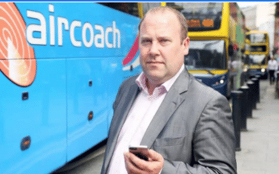 Paddy connecting WIFI on busses- Aircoach